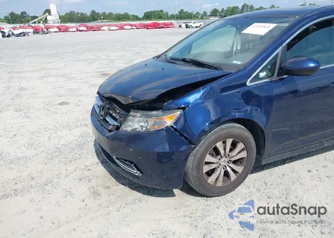 2015 Honda Odyssey Ex-L from USA, damaged, VIN 5FNRL5H66FB100344